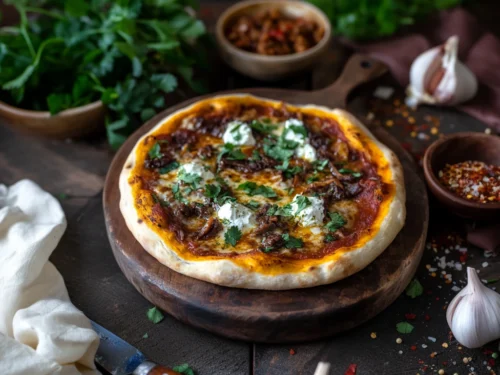 Birria Pizza