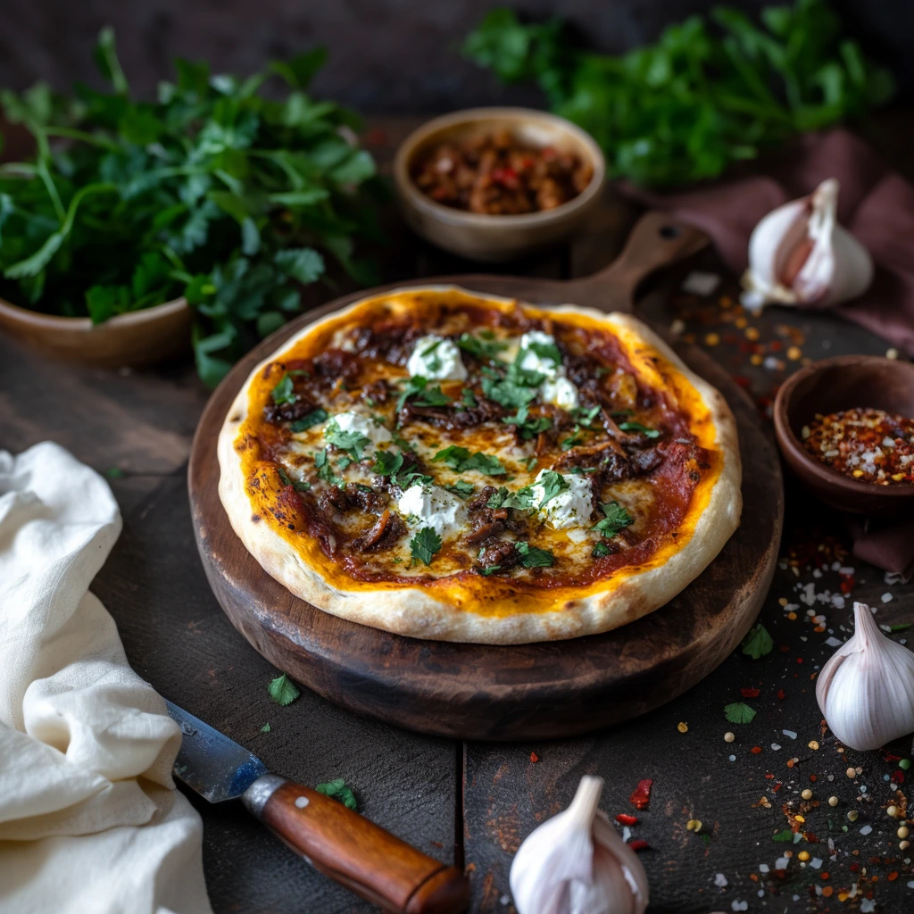 Birria Pizza