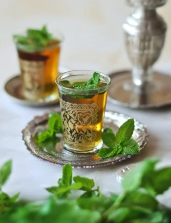 Moroccan mint tea