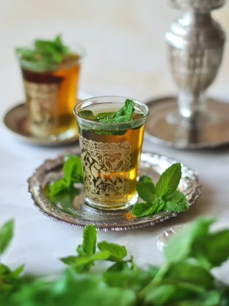 Moroccan mint tea